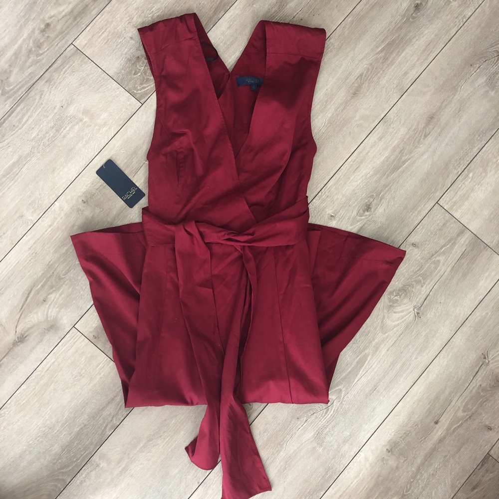 Rachel Roy Burgundy Pearl Dress Size 4